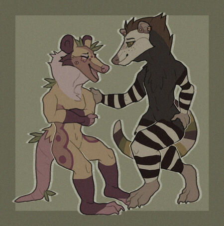 Example of a flatcolor chibi